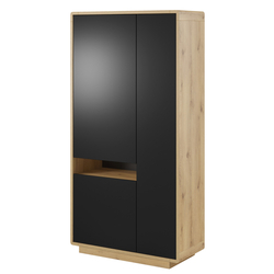 Гостиная Helvetia Aston (Black Matt/Taurus Oak) Thumb