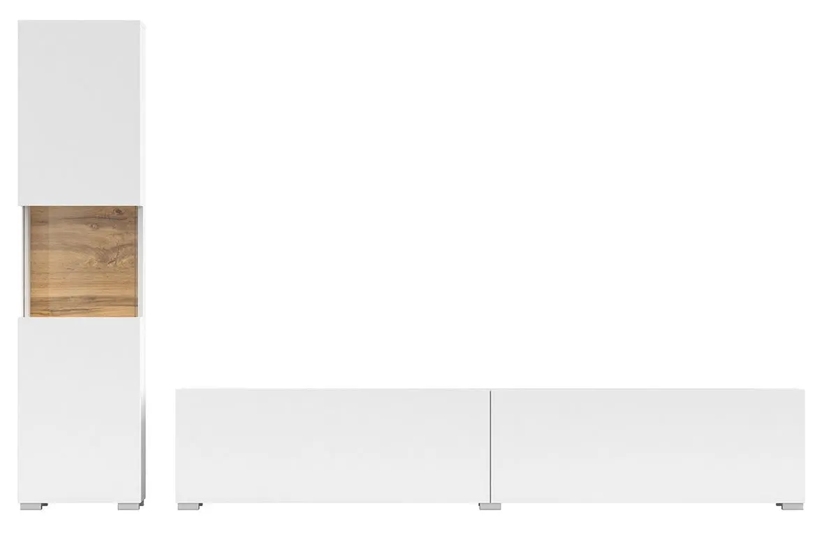 Living Helvetia Ava №09 (White/Wotan Oak)