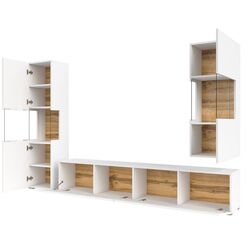 Гостиная Helvetia Ava №10 (White/Wotan Oak) Thumb