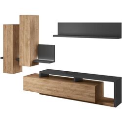 Living Helvetia Bota №09 2.19м (Anthracite/Ribbeck Oak) Thumb