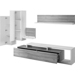 Living Helvetia Bota №09 2.19м (Anthracite/Ribbeck Oak) Thumb