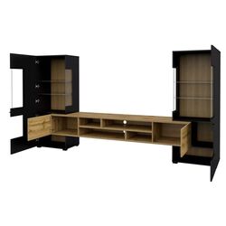 Living Helvetia Coby №10 2.7m (Black/Wotan Oak) Thumb