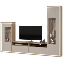 Living Helvetia Dore 2.7m (Oiled Oak/Cashmere) Thumb