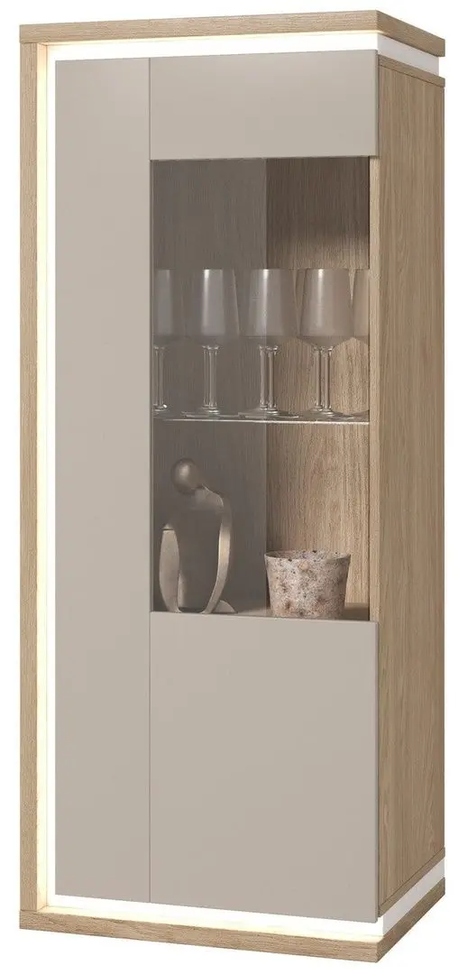 Living Helvetia Dore 2.7m (Oiled Oak/Cashmere)