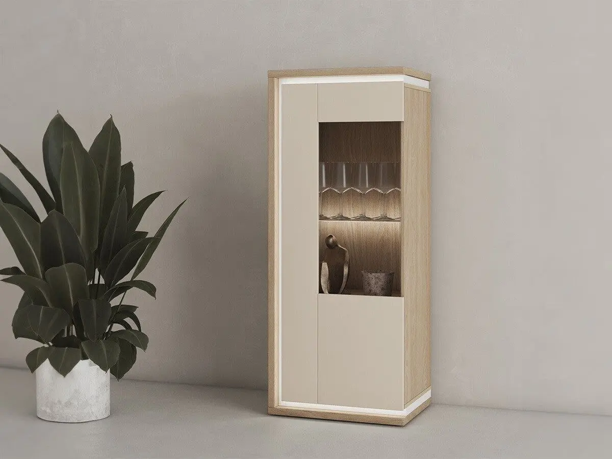 Living Helvetia Dore 2.7m (Oiled Oak/Cashmere)