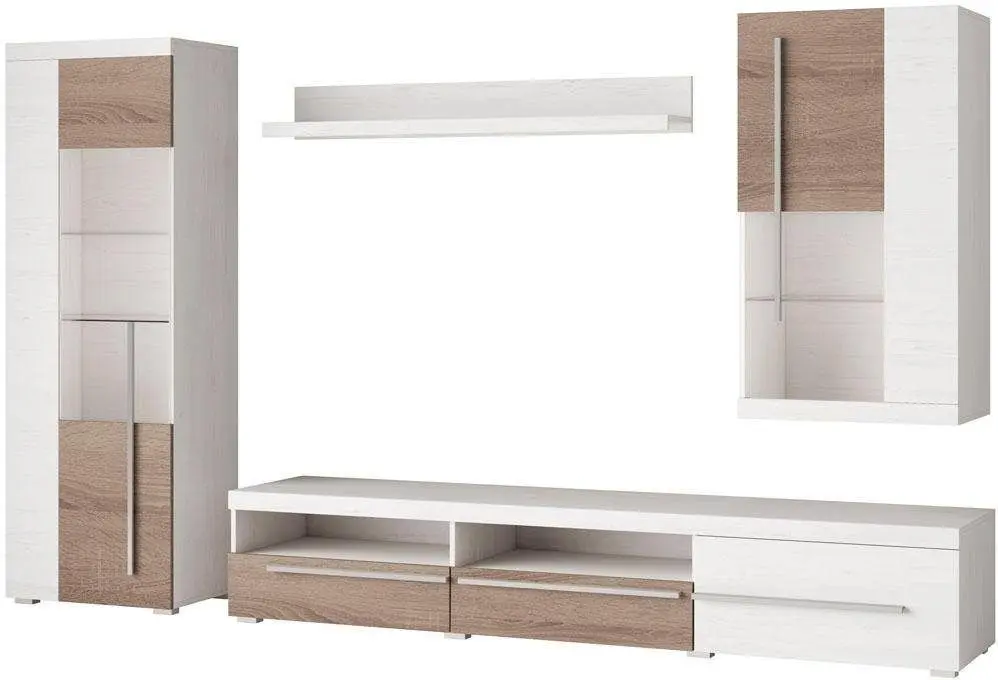 Living Helvetia Roger Nr.10 2.7m (Andersen Pine/Sonoma Oak Truffle)