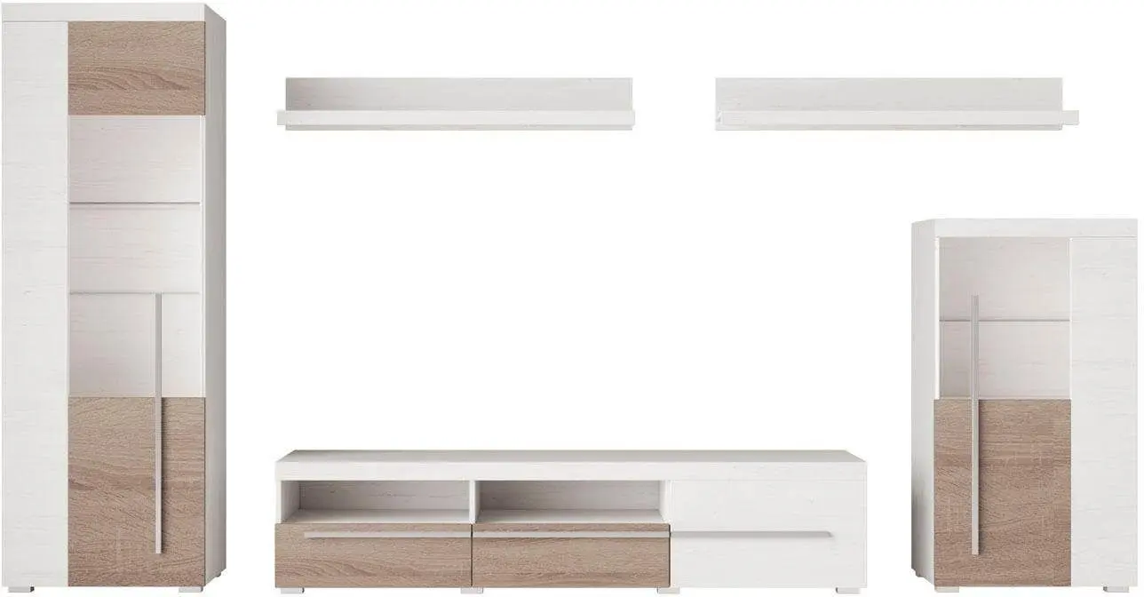Living Helvetia Roger Nr.11 2.7m (Andersen Pine/Sonoma Oak Truffle) - 2