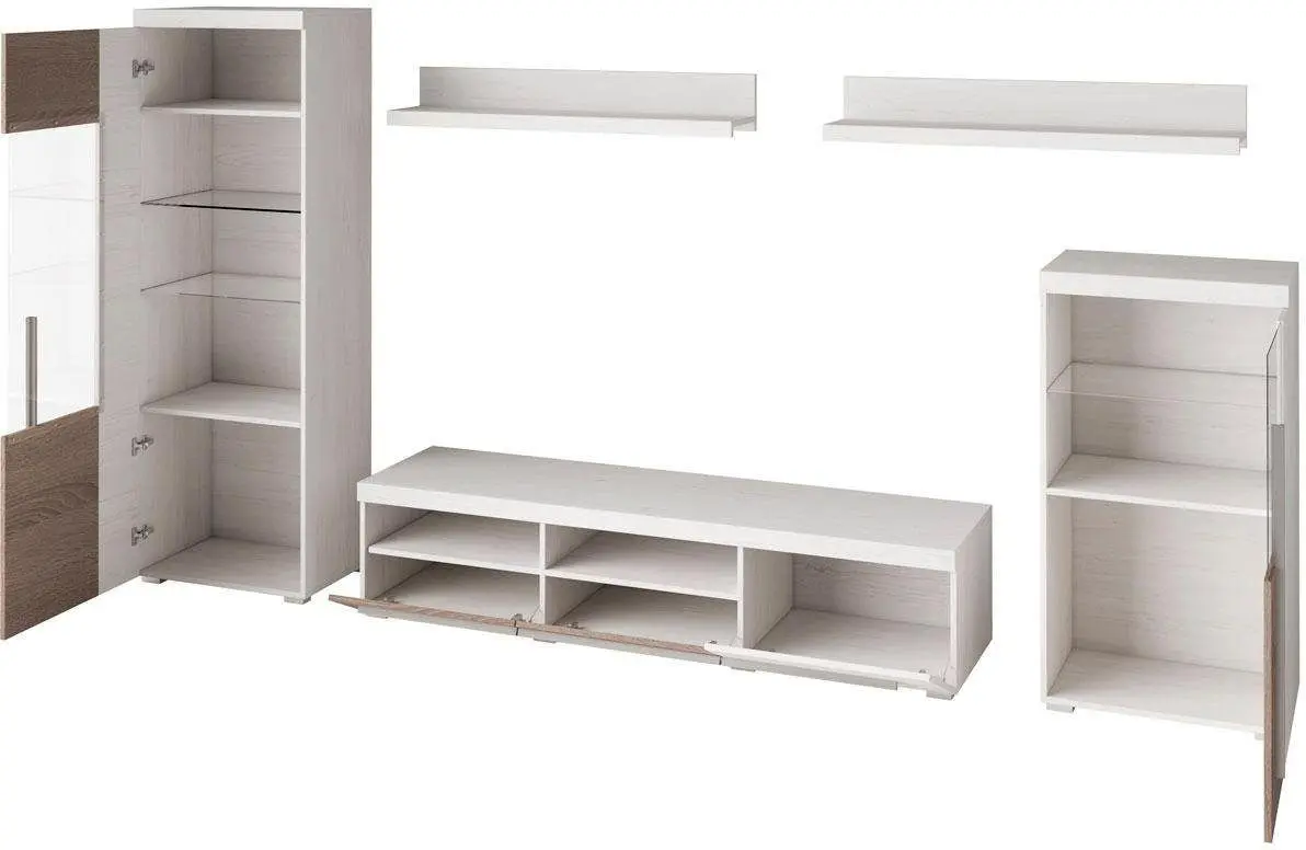 Living Helvetia Roger Nr.11 2.7m (Andersen Pine/Sonoma Oak Truffle) - 3