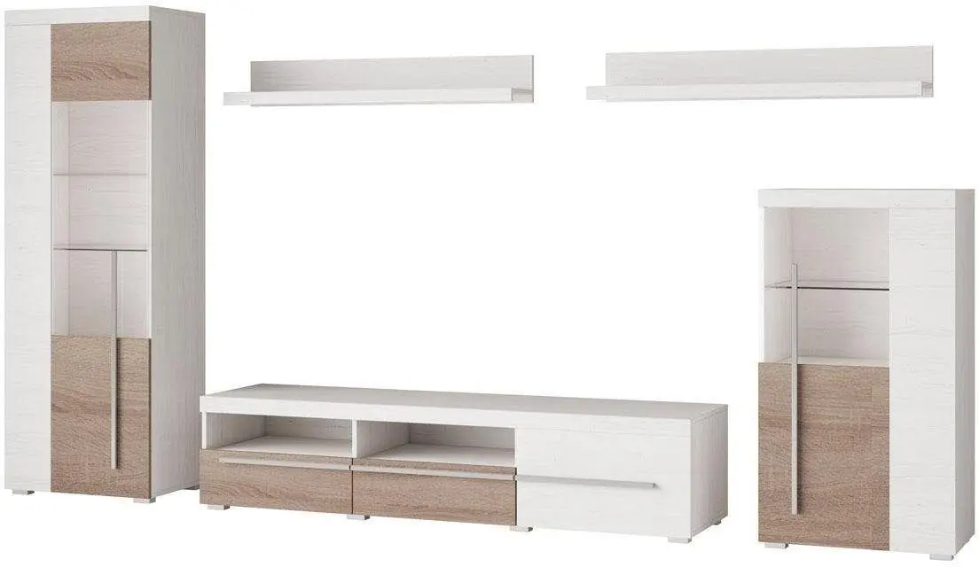 Living Helvetia Roger Nr.11 2.7m (Andersen Pine/Sonoma Oak Truffle)