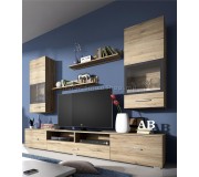 Гостиная Helvetia Sarah №09 2.1м (Sanremo Oak/Anthracite)