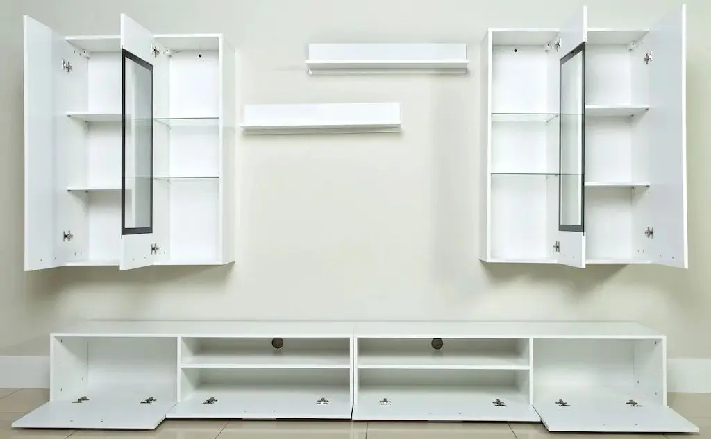 Living Helvetia Sarah Nr.10 2.8m (White Gloss/Black) - 4