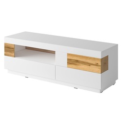 Living Helvetia Silke (White/White Gloss/Wotan Oak) Thumb