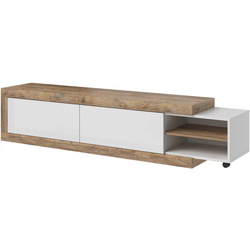 Гостиная Helvetia Sintra 1 (Samdal Oak/White/White Gloss) Thumb