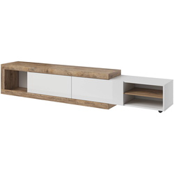 Гостиная Helvetia Sintra 1 (Samdal Oak/White/White Gloss) Thumb