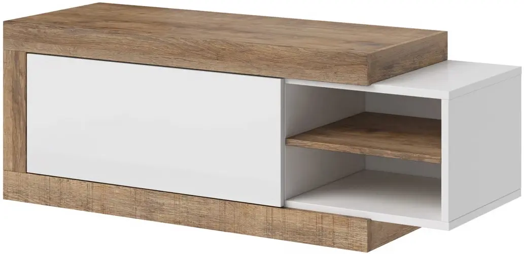 Гостиная Helvetia Sintra 2 (Samdal Oak/White/White Gloss)