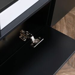 Living Homcom 839-416BK 180x33x42 cm (Black) Thumb