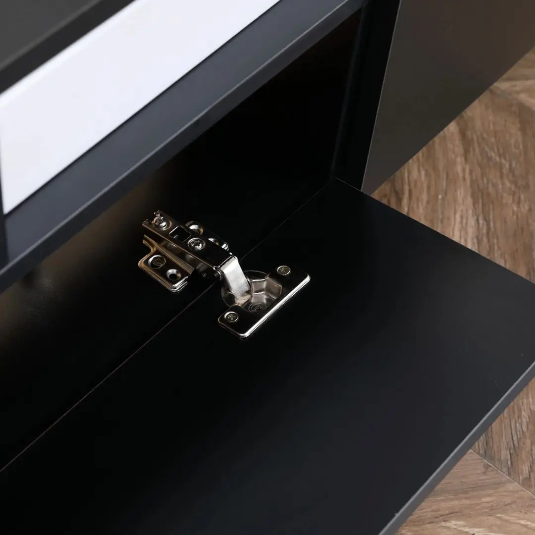 Living Homcom 839-416BK 180x33x42 cm (Black)