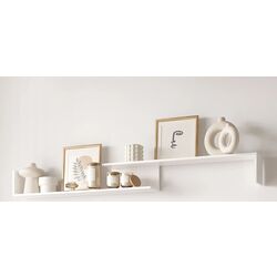 Гостиная Homcom 839-419MX 153x25x42 cm (White/Wood) Thumb