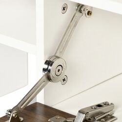 Living Homcom 839-419ND 153x25x42 cm (White/Brown) Thumb