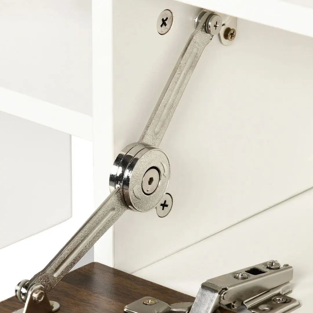 Living Homcom 839-419ND 153x25x42 cm (White/Brown)