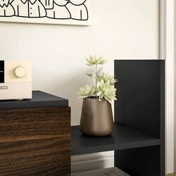 Living Homcom 839-419V01BK 153x25x42 cm (Black/Brown) Thumb