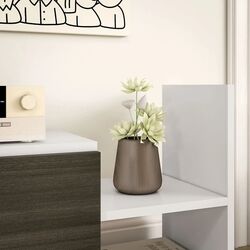 Living Homcom 839-419V01WT 153x25x42 cm (White/Black) Thumb