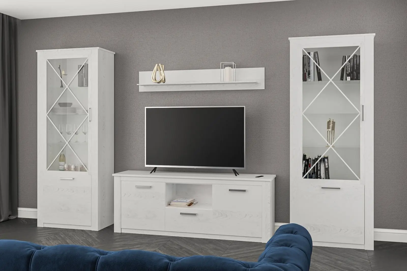 Гостиная Ideal Mobila Ashly 3.6м (White)