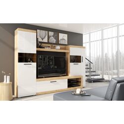 Гостиная Ideal Mobila Boston (Beech/White Gloss) Thumb