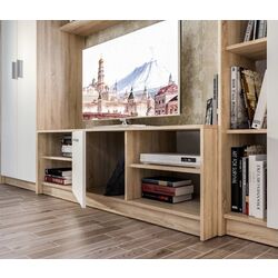 Гостиная Ideal Mobila Caroli 3m (Sonoma Oak/White) Thumb