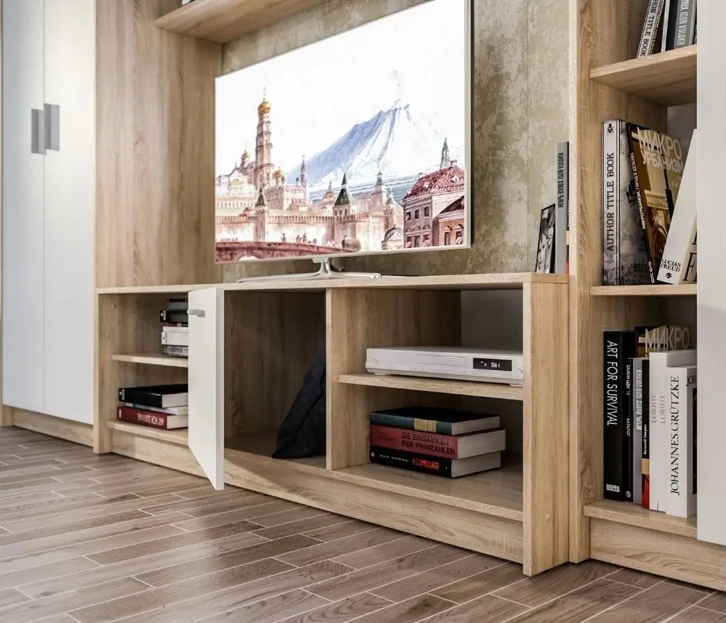 Гостиная Ideal Mobila Caroli 3m (Sonoma Oak/White) - 3