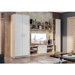 Гостиная Ideal Mobila Caroli 3m (Sonoma Oak/White) Thumb