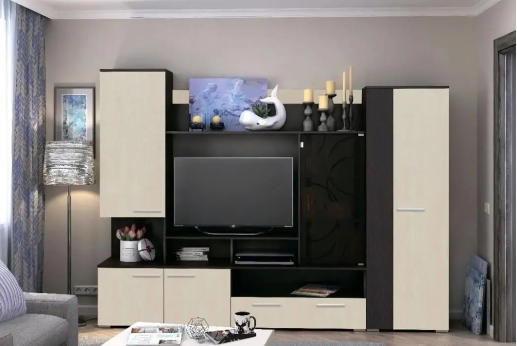 Гостиная Ideal Mobila Como (Wenge/White)