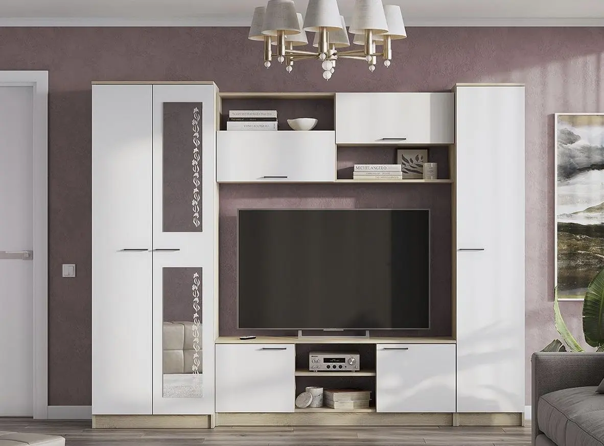 Living Ideal Mobila Freddy (Sonoma Oak/White)