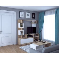 Гостиная Ideal Mobila Idento (Sonoma Oak/White) Thumb