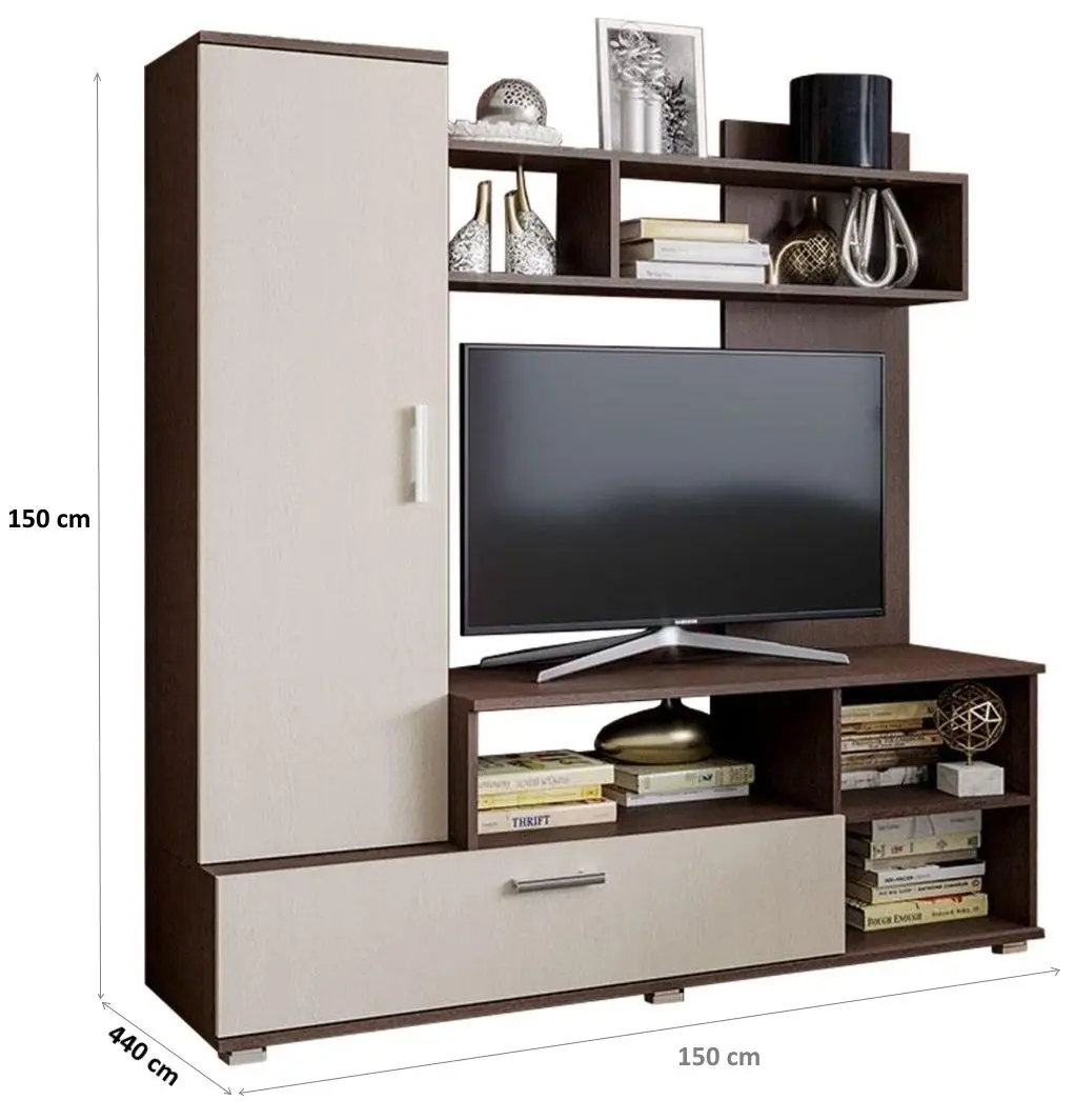 Living Ideal Mobila Mini (Wenge/White) - 3