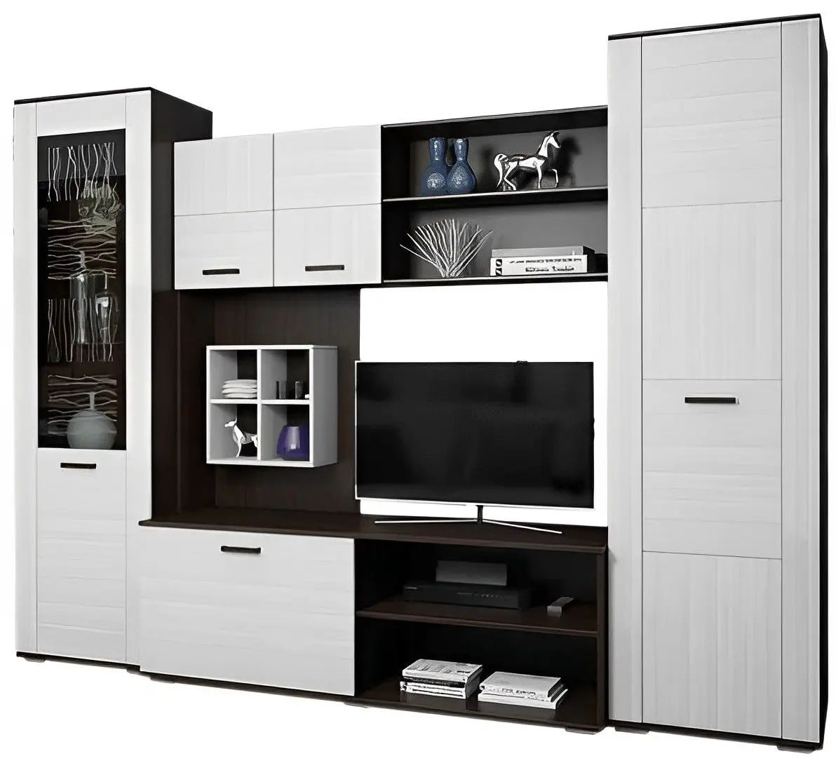 Гостиная Ideal Mobila Oscar (Wenge/White) - 3