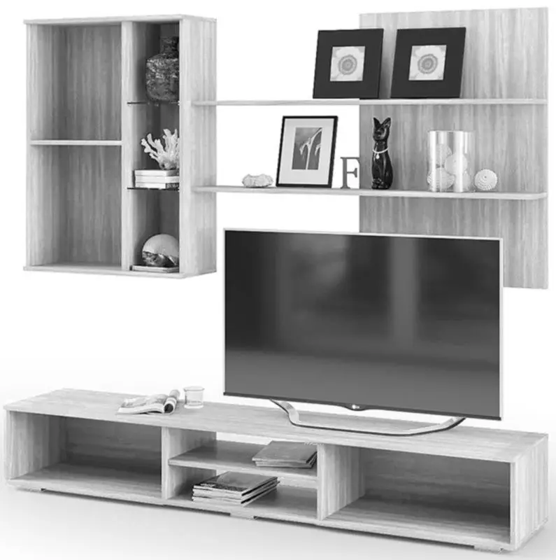 Living Ideal Mobila Rad 2.2m (White) - 3