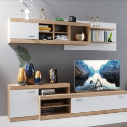 Гостиная Ideal Mobila Sara (Sonoma Oak/White)