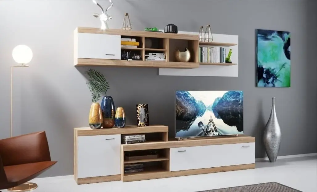 Living Ideal Mobila Sara (Sonoma Oak/White)