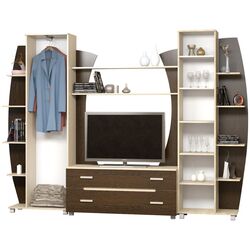 Гостиная Ideal Mobila Tiana 2.7м (Wenge/Birch) Thumb