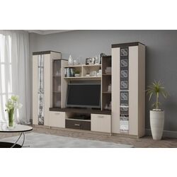 Living Ideal Mobila Venetia 2.9m (Wenge/Birch) Thumb