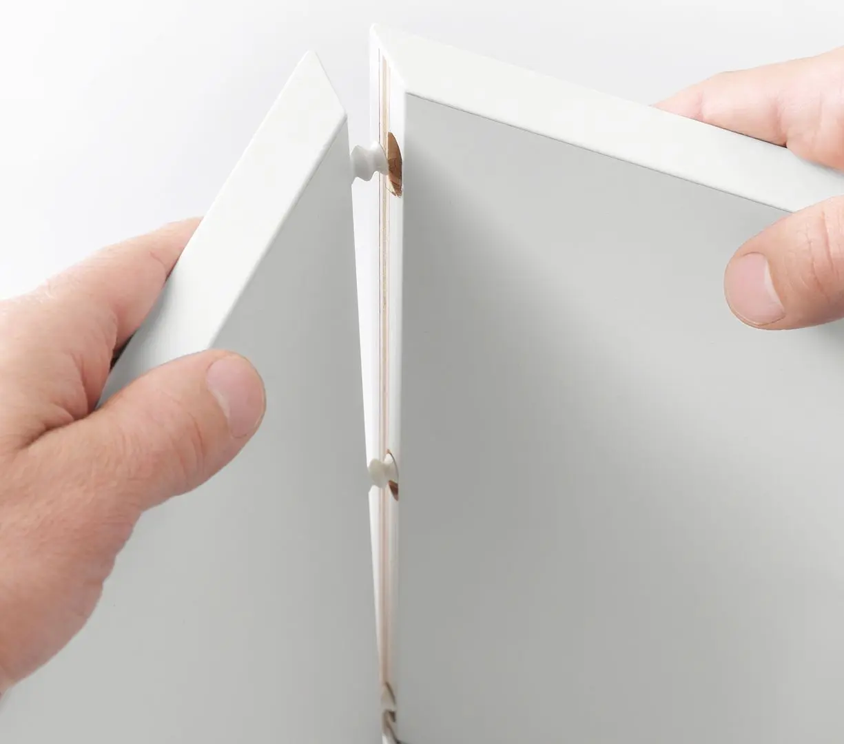 Гостиная Ikea Besta/Eket ящик c нажимными направляющими 180x42x170 (Белый/Имитация ореха) - 4