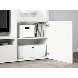 Living Ikea Besta/Lack 240x42x129 (Alb) Thumb