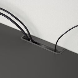 Гостиная Ikea Besta/Lappviken/Fallsvik стеклянные дверцы/нажимные направляющие 300x42x231 (Темно-Серый/Антрацит) Thumb