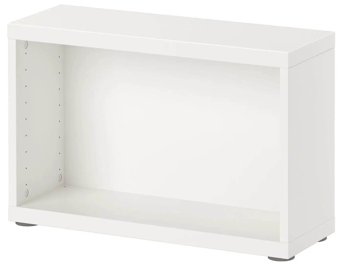 Living Ikea Besta/Lappviken balamale cu inchidere lina 240x42x230 (Alb/Bej-gri-deschis)