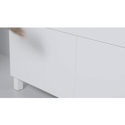 Living Ikea Besta/Lappviken glisiera sertar cu sistem apasare 240x42x230 (Alb) Thumb