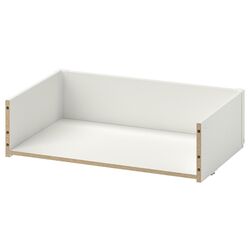 Living Ikea Besta/Lappviken glisiera sertar cu sistem apasare 240x42x230 (Alb) Thumb