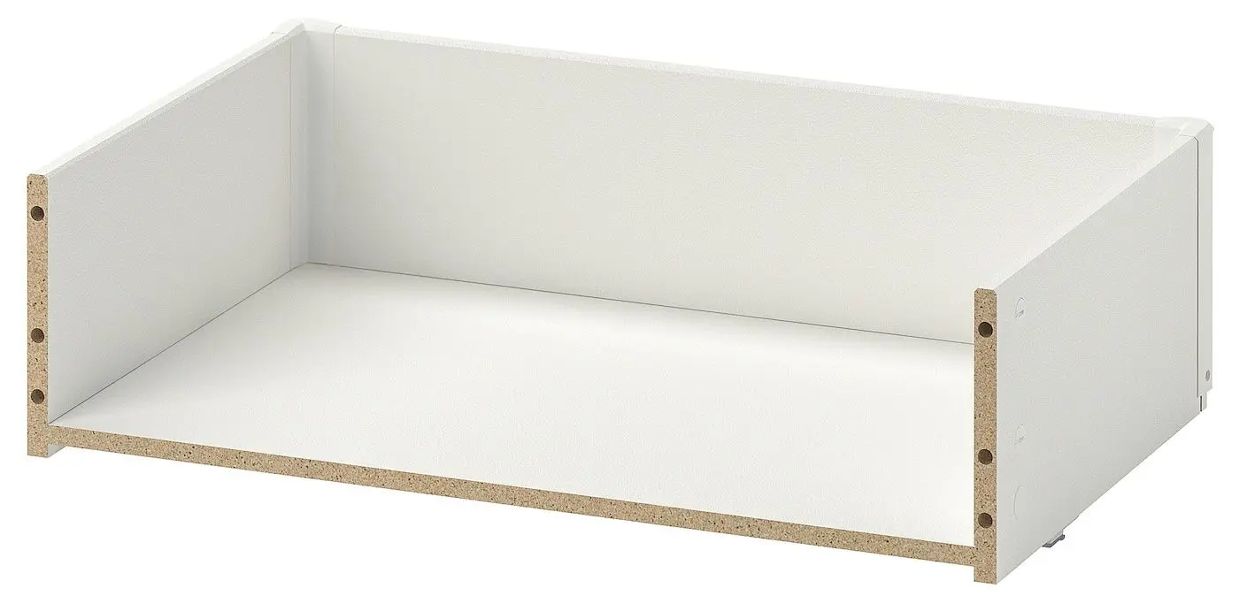 Living Ikea Besta/Lappviken glisiera sertar cu sistem apasare 240x42x230 (Alb)