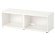 Living Ikea Besta/Lappviken glisiera sertar cu sistem apasare 240x42x230 (Alb)