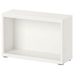 Living Ikea Besta/Lappviken glisiera sertar cu sistem apasare 240x42x230 (Alb/Bej-gri-deschis) Thumb